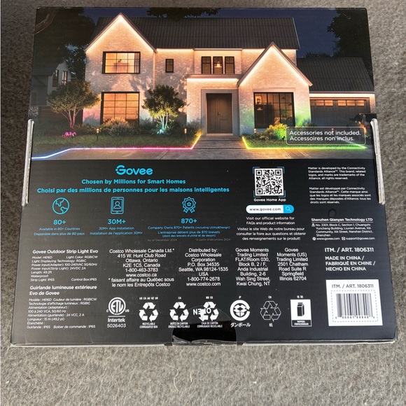 Govee Outdoor Strip Light Evo - Multicolor - Picture 2 of 5